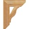 Ekena Millwork Funston Slat Rough Sawn Bracket, Western Red Cedar, 4"W x 14"D x 18"H BKT04X14X18FST06RWR - alternate 3